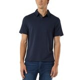 32 Degrees 男士彈性短袖Polo衫 深藍