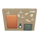 Looploop Tag 全球定位 安心旅行組 防丟失護照包 X 1入 + 物品尋找器 X 1入 摩卡棕 Looploop Tag 全球定位 安心旅行組 防丟失護照包 X 1入 + 物品尋找器 X 1入 摩卡棕