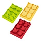 HOUSUXI 舒希 迪士尼系列 矽膠製冰盒含蓋 6件組