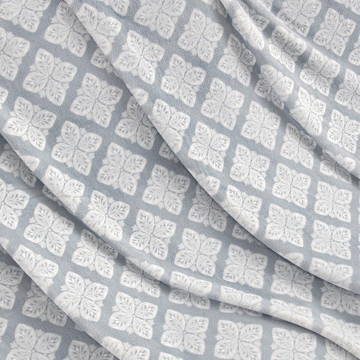 Casual Living 雙人舒適毯 233公分 X 248公分 珠光藍