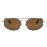 RAY-BAN 偏光太陽眼鏡 0RB3845 004/57 銀色