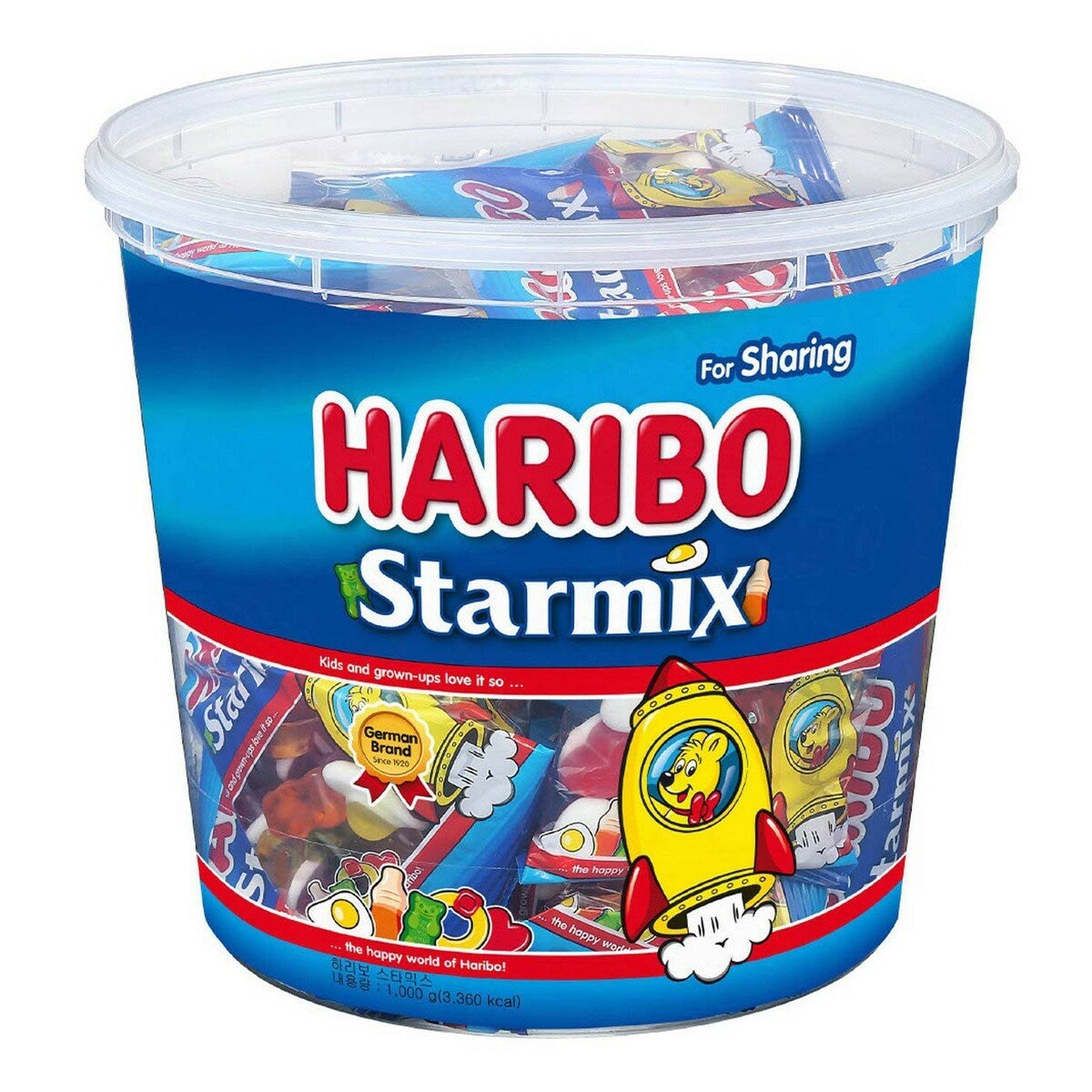 哈瑞寶 明星總動員Q軟糖分享包 1000公克 哈瑞寶 明星總動員Q軟糖分享包 1000公克