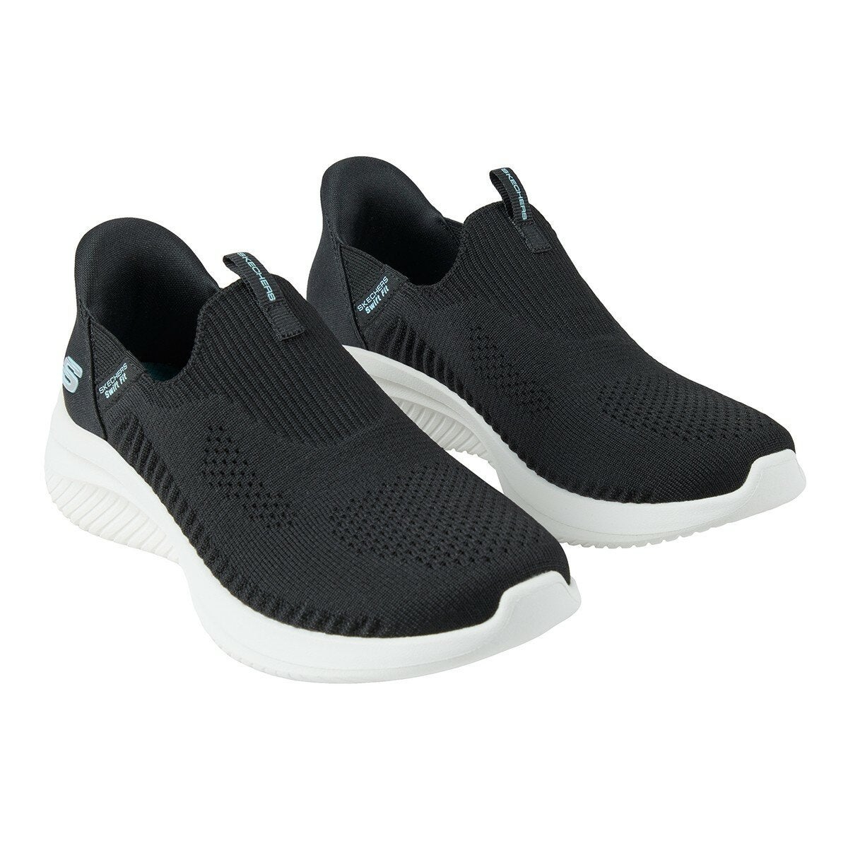 Skechers 女 Swift Fit 休閒鞋 US 6 黑 Skechers 女 Swift Fit 休閒鞋 US 6 黑
