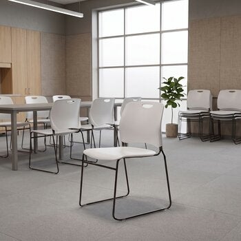 Musical Chairs Harmony 可堆疊訪客椅 2入組 白 Musical Chairs Harmony 可堆疊訪客椅 2入組 白