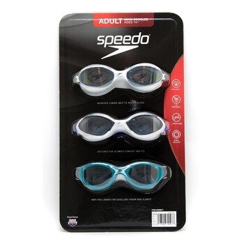 Speedo 成人泳鏡3入 Speedo 成人泳鏡3入