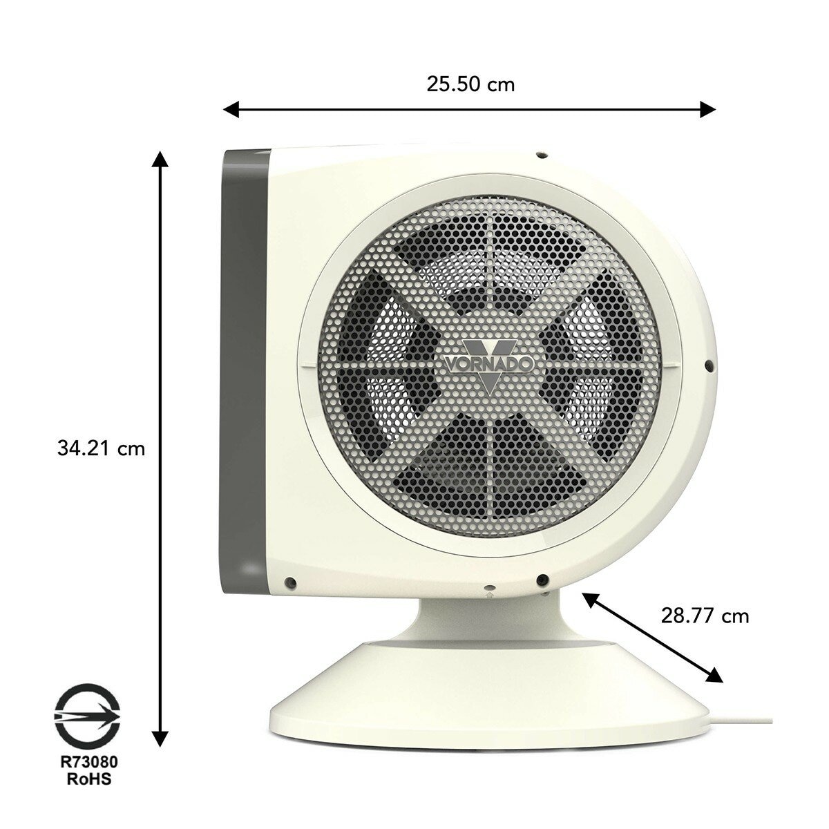 Vornado 渦流空氣循環扇 STRATA 8 OMNI-TW 白