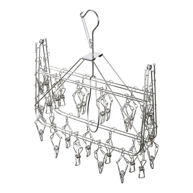 Simply Kleen 不鏽鋼曬衣夾 28夾 X 2件組