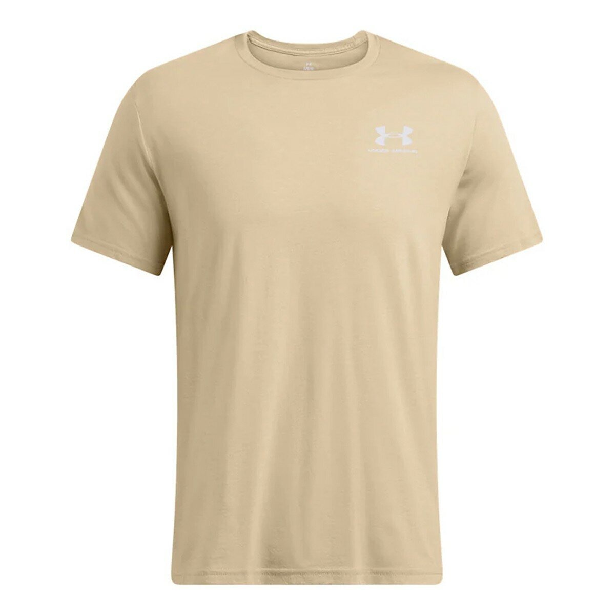 Under Armour 男短袖運動上衣 卡其