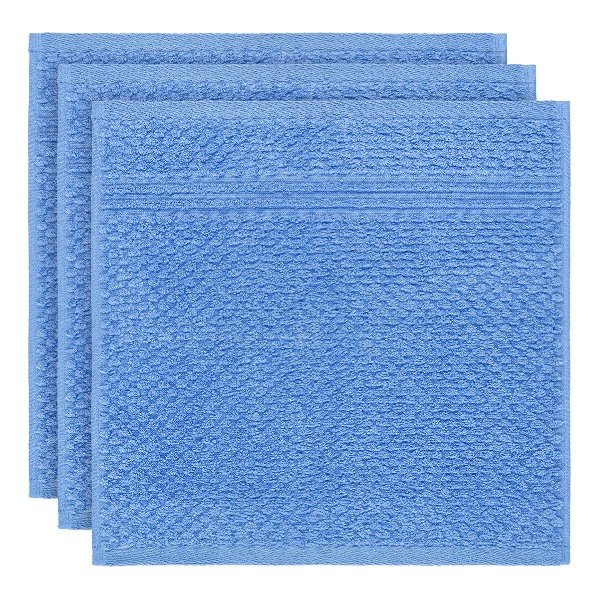 Grandeur 快乾方巾 9入組 33公分 X 33公分 灰/粉/淺紫