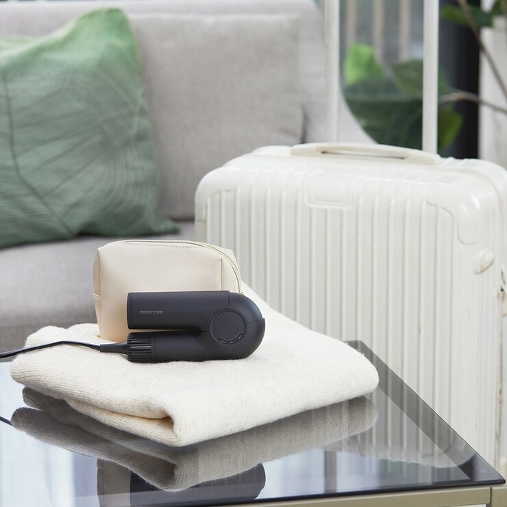 Tescom BLDC 自動變壓摺疊修護離子吹風機 TD866TW