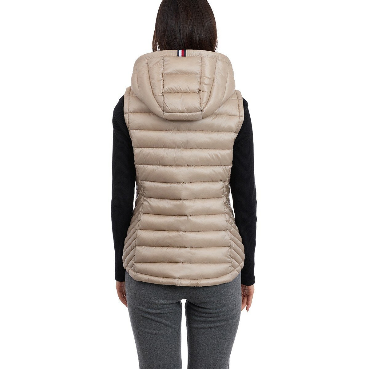 Tommy Hilfiger 女連帽背心 米 Tommy Hilfiger 女連帽背心 米