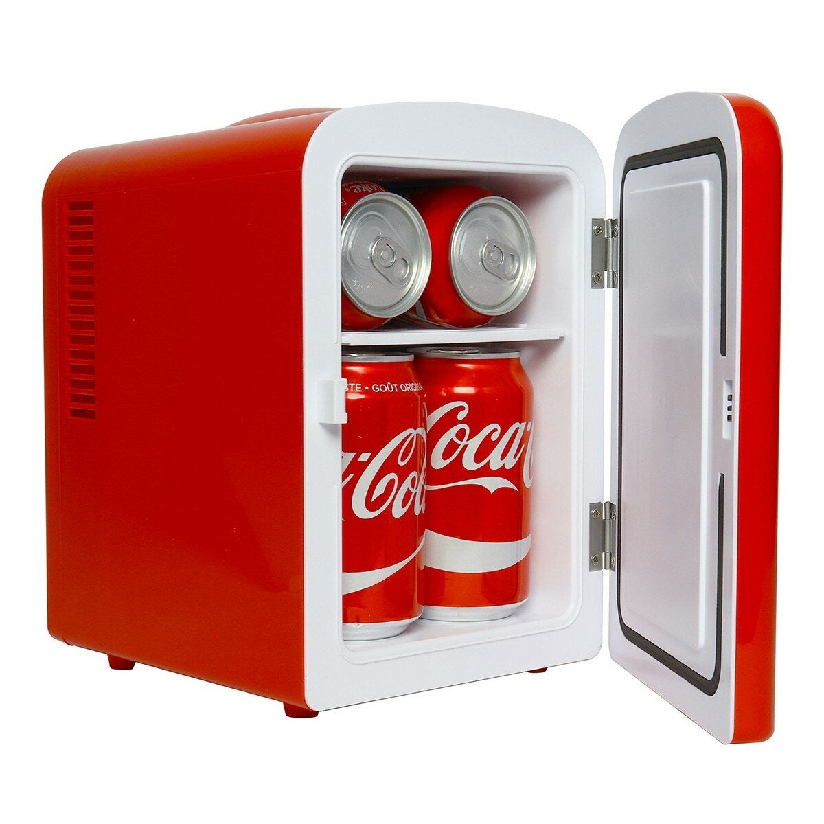 Coca-Cola 4公升迷你冷熱兩用冰箱 紅色