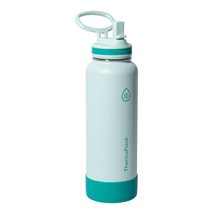 ThermoFlask 不鏽鋼保冷保溫瓶 1.2公升 X 2件組 靛藍+天空藍 ThermoFlask 不鏽鋼保冷保溫瓶 1.2公升 X 2件組 靛藍+天空藍