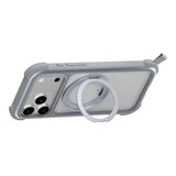 MAGEASY Odyssey Stand M 超軍規防摔磁吸支架手機殼 iPhone 17 Pro Max(迷霧) + 鏡頭保護貼Lenz(午夜) + Vetro 9H 鋼化玻璃保護膜