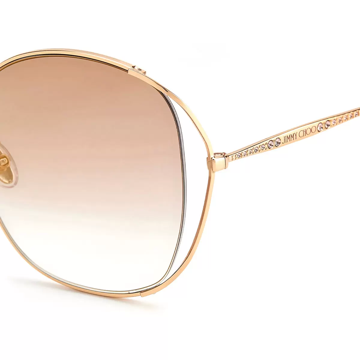 Jimmy Choo 太陽眼鏡 TINKA/G/SK DDB 金 224472｜Costco好市多必買推薦