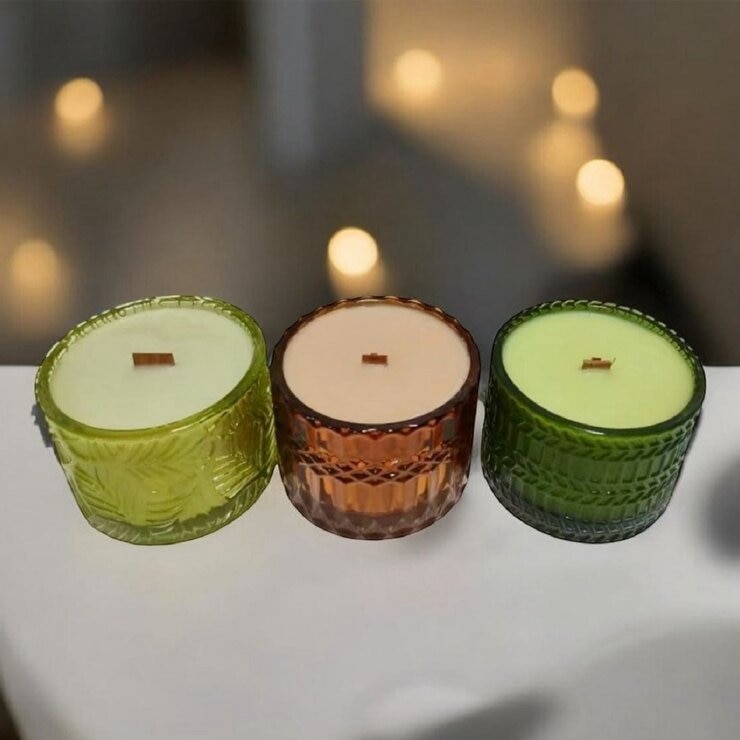 Olive Oil 香氛蠟燭禮盒 210公克 X 3件組