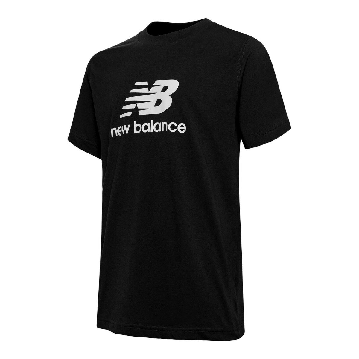 New Balance 男經典 Logo 短袖上衣 黑 New Balance 男經典 Logo 短袖上衣 黑