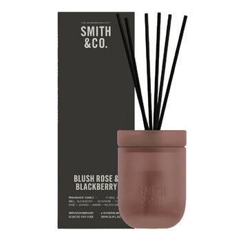 SMITH & CO. 室內香氛擴香 200毫升 紅玫瑰與黑莓