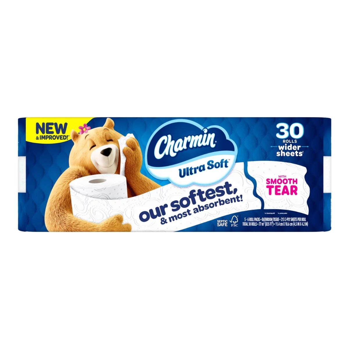 Charmin 超柔捲筒衛生紙 213張 X 30卷 商品圖 1