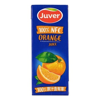 Juver 柳橙汁 (非濃縮還原) 200毫升 X 30入 Juver 柳橙汁 (非濃縮還原) 200毫升 X 30入