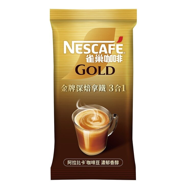 雀巢 金牌深焙拿鐵三合一 20公克 X 100入