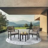 AGIO Stockholm戶外休閒桌椅三件組