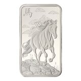 PAMP 馬年 銀條條塊 999.9純銀 1盎司
