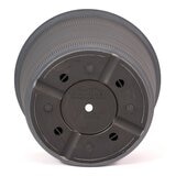 塑膠花盆 3件組 灰色