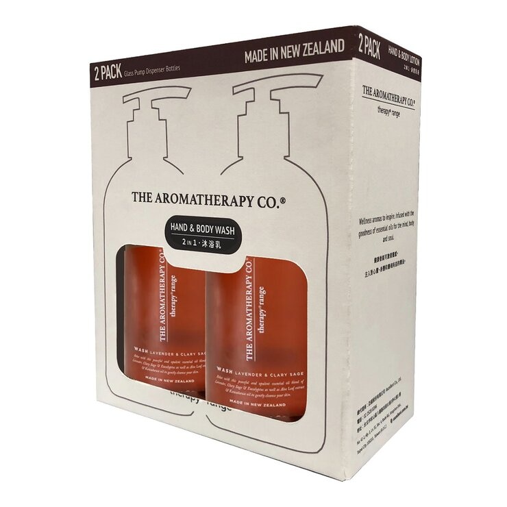 The Aromatherapy Co 鼠尾薰衣草洗手沐浴乳 500毫升 X 2入