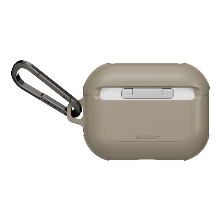 MAGEASY Odyssey with Wrist Strap 抗衝擊磁扣耳機殼 AirPods Pro 3 金屬沙