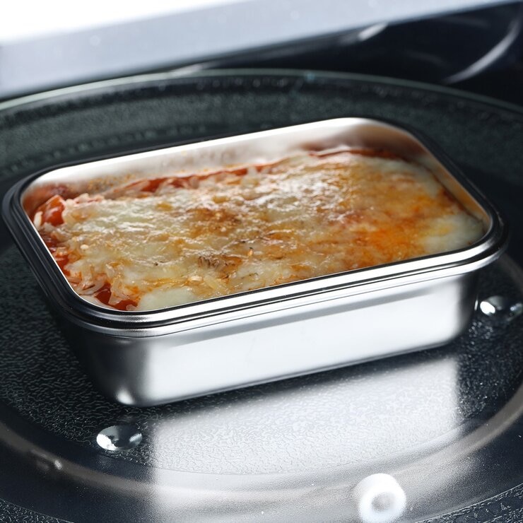 Neoflam 可微波不鏽鋼保鮮盒 含蓋12件組