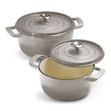 Tramontina 雙耳圓形鑄鐵鍋 含鋼頭鍋蓋 X 4件組