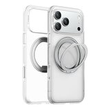 Torras Ostand R Fitness 磁吸360度旋轉支架防摔手機殼 iPhone 17 Pro Max + Insta II Master 高清滿版螢幕鋼化玻璃保護貼