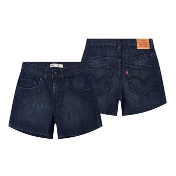 Levi's 女童休閒牛仔短褲