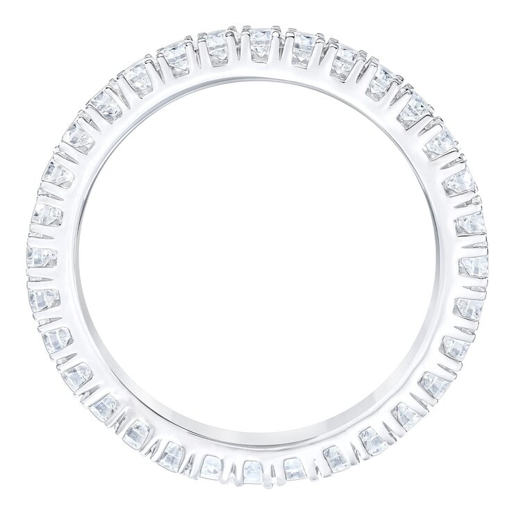 1.0克拉 14K白K金 圓形鑽石戒指 VS2/I