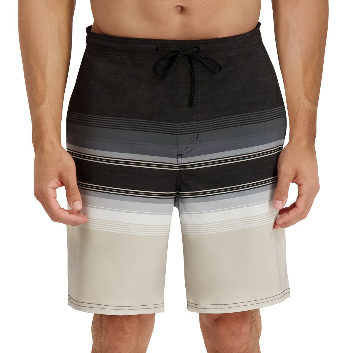 科克蘭 男衝浪短褲 條紋