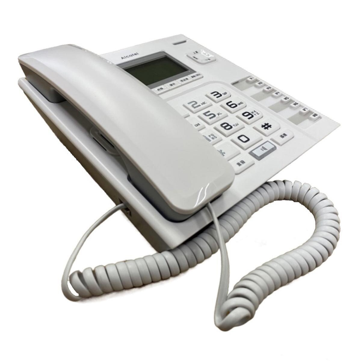 Alcatel 交換機專用家用電話 T76 TW 白