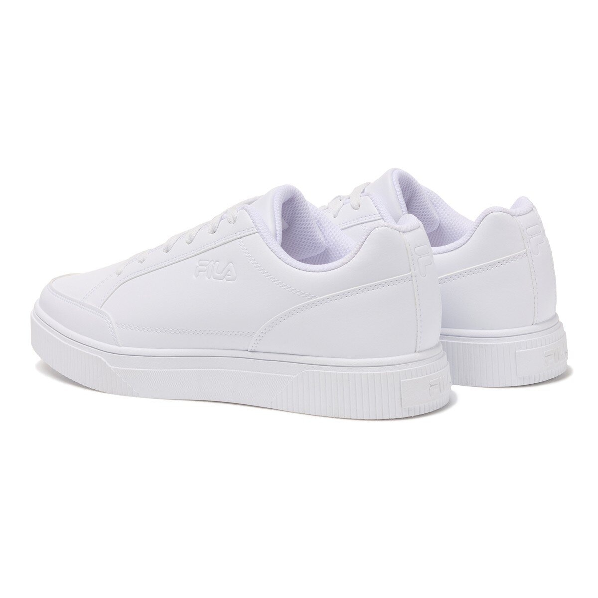 Fila 女休閒運動鞋 白 & 白 US 9