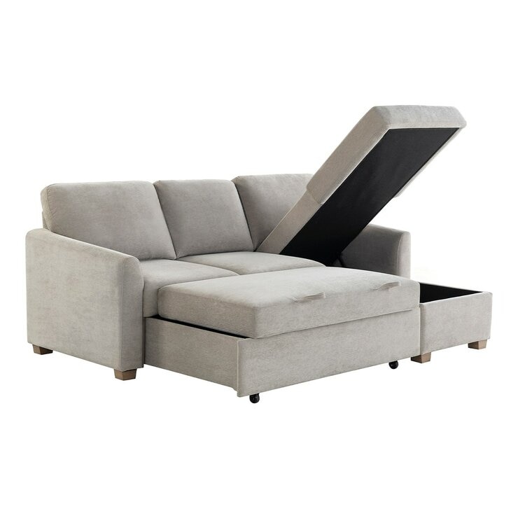 Coddle 布面多功能L型沙發床