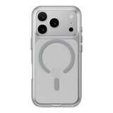MAGEASY Bright M 不發黃軍規磁吸透明殼 iPhone 17 Pro(迷霧磁圈) + 鏡頭保護貼Lenz鈦合金(迷霧鈦) + Vetro 9H 鋼化玻璃保護膜