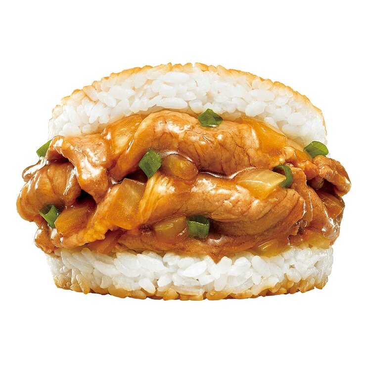 老協珍 冷凍壽喜燒豬肉米漢堡 195公克 X 10入