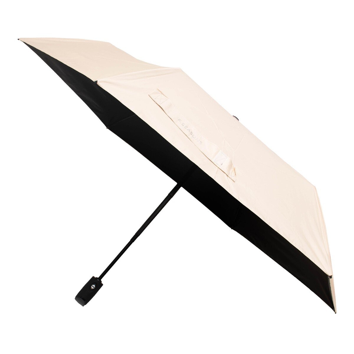 F-SEASONS 46吋 降溫遮陽自動傘 米色