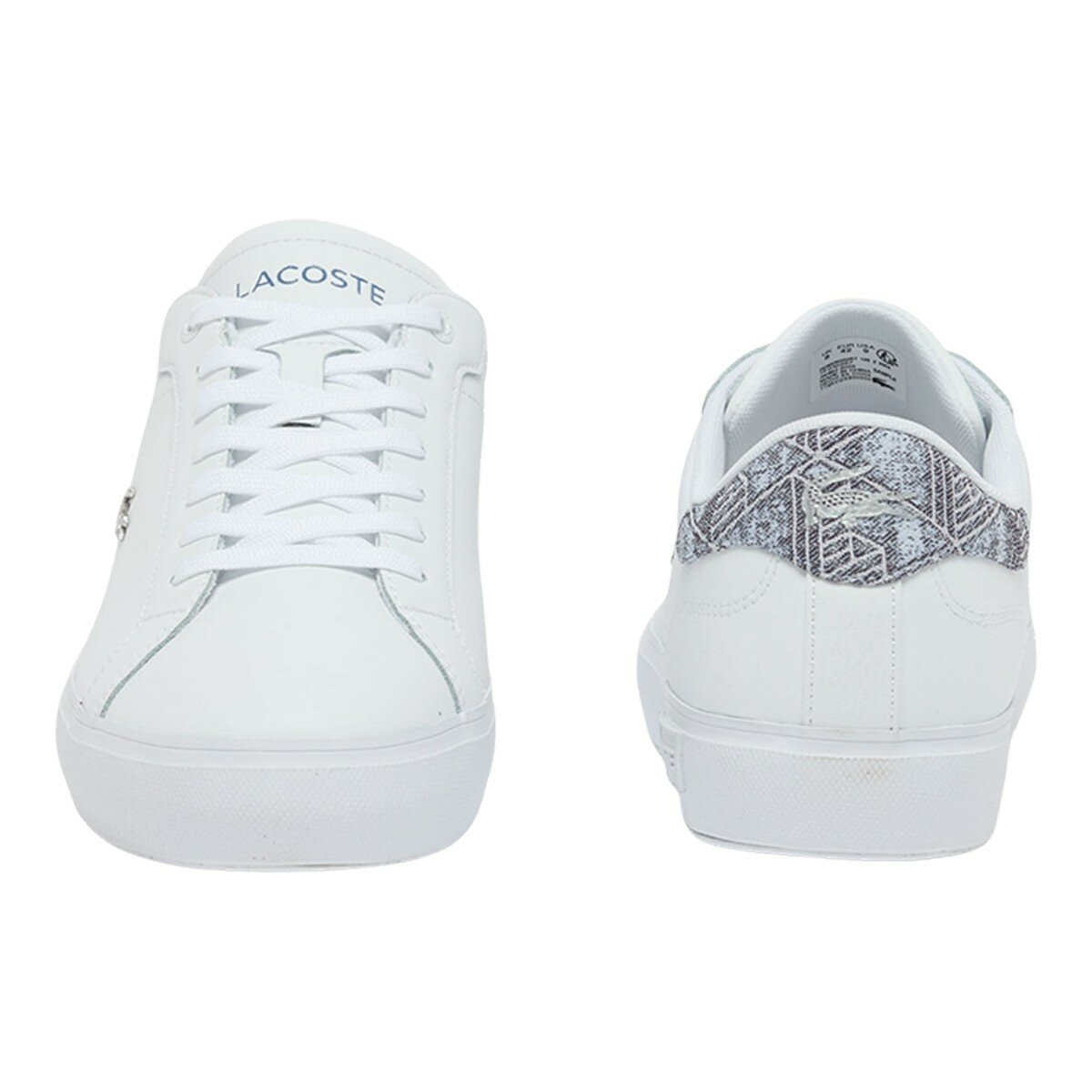 Lacoste 男休閒鞋 白