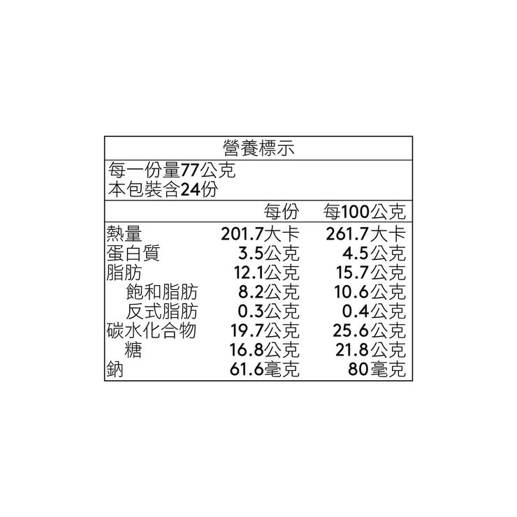 哈根達斯 抹茶巧酥迷你杯 77公克 X 24入