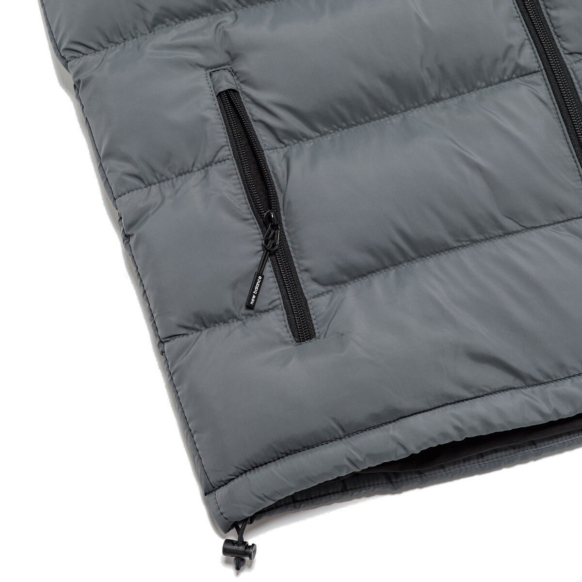 New Balance 男保暖填充背心 灰