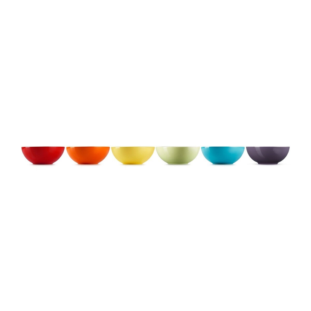 Le Creuset 早餐穀片碗 彩虹色 X 6件組