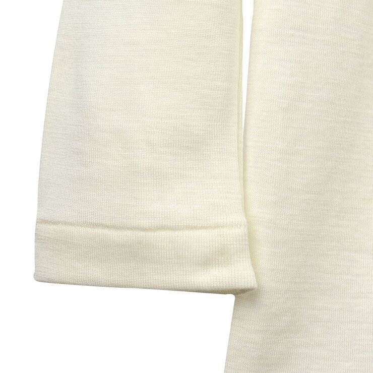 AS 女純羊毛長袖上衣 白