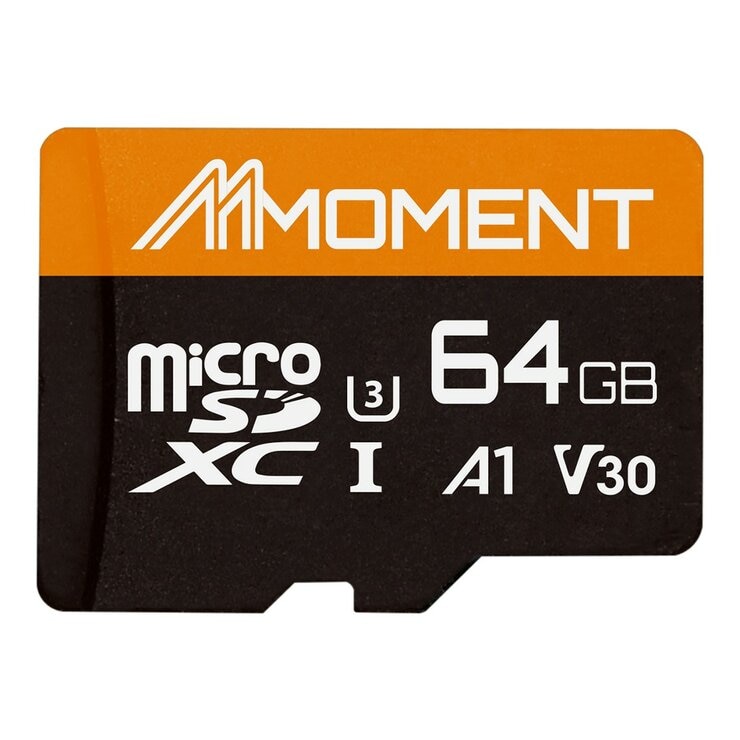 MMOMENT 64GB MicroSDXC U3 V30 A1 記憶卡 2入組 MMOMENT 64GB MicroSDXC U3 V30 A1 記憶卡 2入組