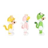 Super Mario 4吋公仔 3入組 變裝款 / 3歲以上 Super Mario 4吋公仔 3入組 變裝款 / 3歲以上