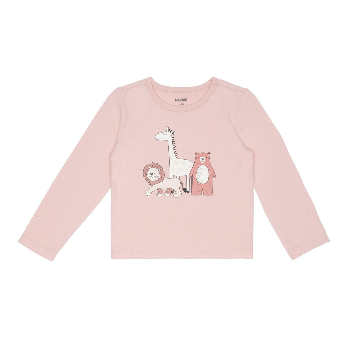 Pekkle 兒童長袖長褲四件套組 動物 4T